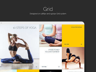 Lotus - Yoga PSD Template