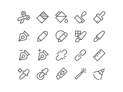 Minimal Design icons