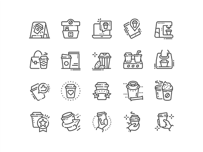 Coffee To Go Icons