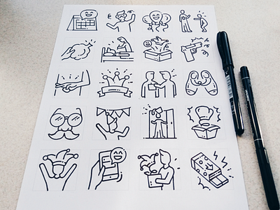 April Fools' Day sketches april create design draw fools hand holiday icons sketch