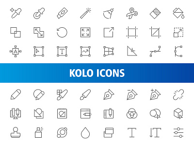 Koloicons. Welcome to our icon's world! design designer graphic icon icons inspiration perfect pixel site site design vector website