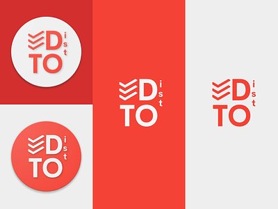 Todoist Logo Concept. concept logo material todoist