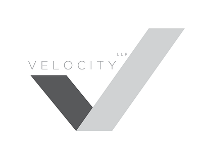 Velocity LLP branding illustration logo modernism sketch vector