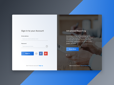 Daily UI Challenge #5 5 features login minimal signin signup simple ui ux vedhage