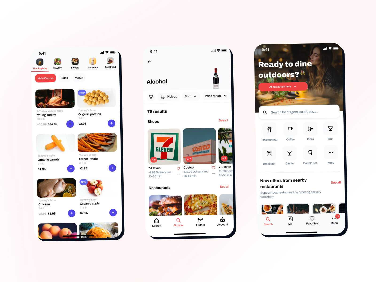 Figma Ios Ui Kit - 🍔 Food & Drink Templates By F E L I ︎ For Setproduct 