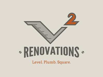 V Squared Renovations Branding