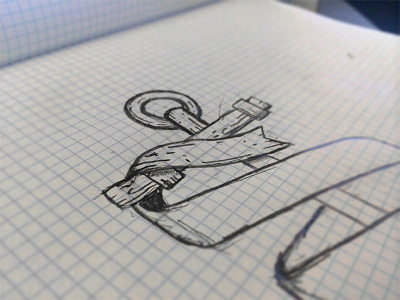 Southern Side Apparel Branding (WIP) anchor branding identity logo rustic sketch south southern wip