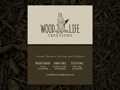 Wood Life Creations - Final Branding + Biz Cards