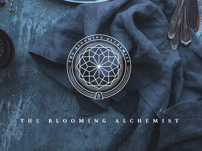 Blooming Alchemist Logo branding design illustration logo