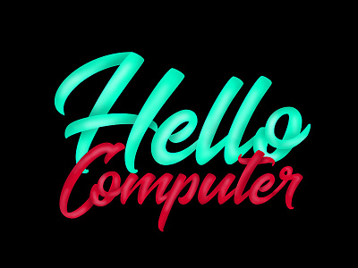 HelloComputer Typography typography