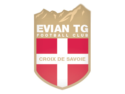 Evian TG Concept branding evian football france ligue1 soccer sports