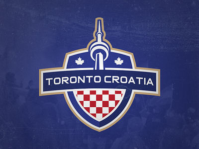 Toronto Croatia Concept branding canada football soccer sports branding sports logo toronto