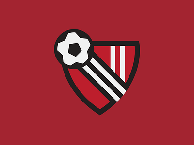 Bournemouth Minimal branding football logo soccer sports branding