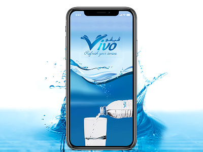 Vivo Refresh Your Senses app mobile screen splash ui ux
