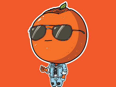 Orange Cassidy Shirt: Re-creation