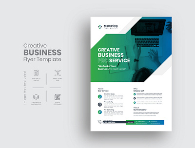 5503 branding business business flyer company profile corporate design design flyer graphic design magazine modern