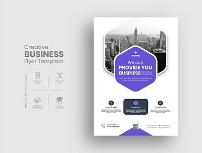 Business Flyer Template Design branding business business flyer company profile corporate design design flyer graphic design