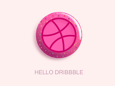 Hello Dribbble icon