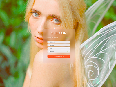 Sign Up Form (Online store) 001 dailyui registrationpage signup ui web webdesign