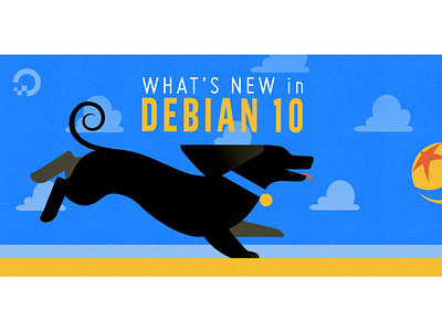 Debian @digitalocean debian illustration