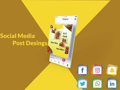 Social media post design