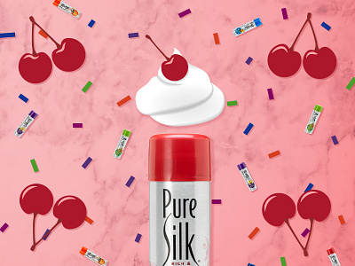 Pure Silk Sundae: Social Post Concept