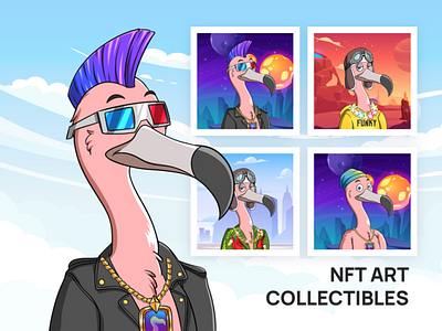 Flamingo 2D NFT Collections