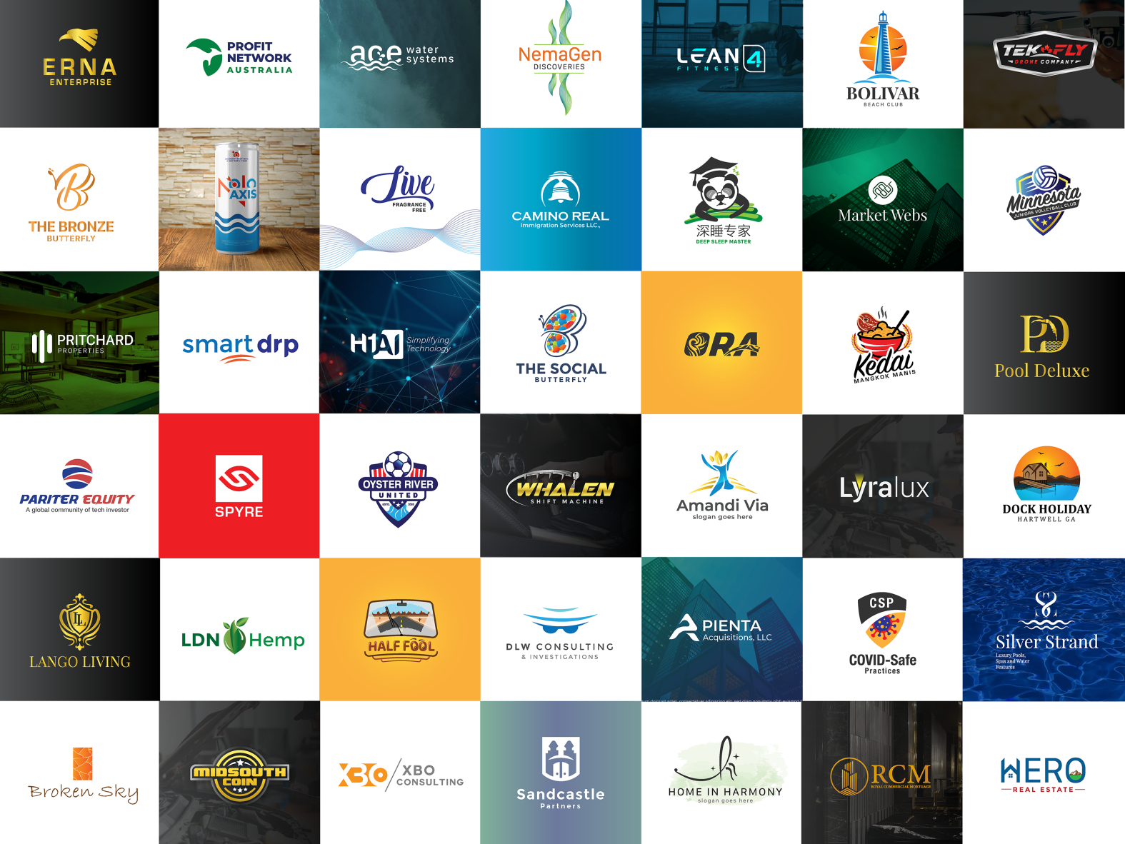 Logo and brand identity by Muhammad Omer on Dribbble