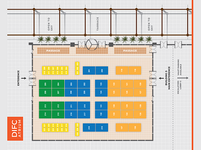 DIFC Atrium Floor Plan