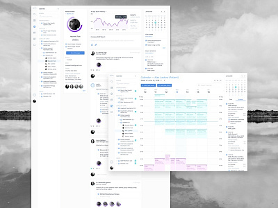 Healthcare Startup Enterprise App UX Design app design app development area chart calendar charts client work d3 data visualization design healthcare product design profile sketch startup ui ui ux user profile ux ux design ux designer