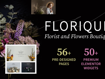 FLORIST Flower Shop Landscaping Theme florist flower shop landscape website theme wordpress