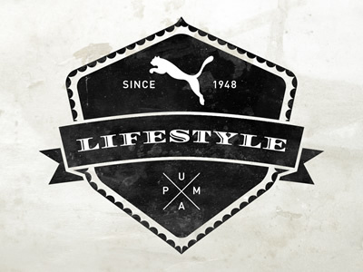 Puma Lifestyle NL logo puma sport vintage