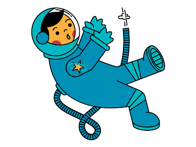 Astronaut astronaut discovery exploration kids space tattoo temporary tattoo
