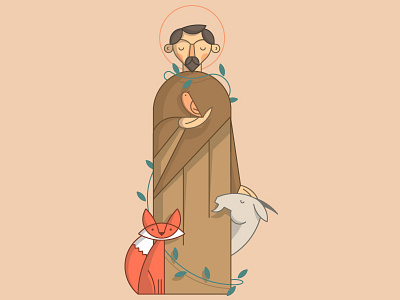 Saint Francis Of Assisi animal assis assisi francis francisco of religiao religion saint santo sao
