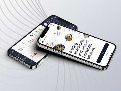 Cryptomania: Crypto Mobile App UI Mockup