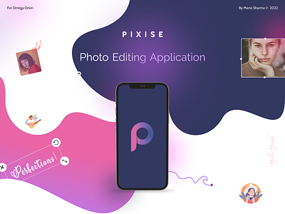 Pixise - Case study app branding case study casestudy design ui uiux vector