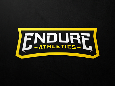 Endure Athletics - eSports logo agile athletics badge bold endure esports fitness force futurist gym logoinspirations minimalist modern power resist typography