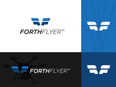 Forth Flyer Logo & Brand Identity