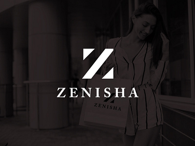 Zenisha Logo and Brand Identity