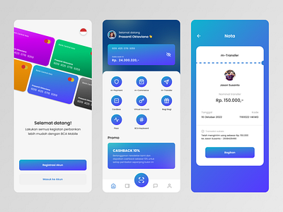 UI/UX Redesign - BCA Mobile App