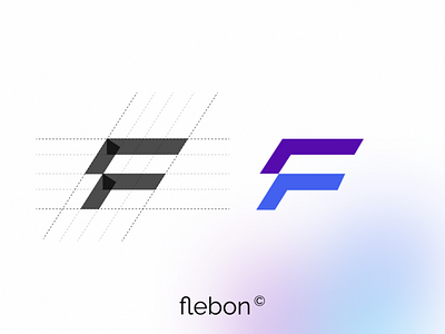 Logo flebon branding design graphic design logo ui ux vector webdesign