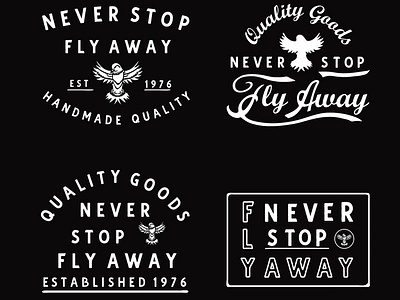 Some fun graphics I made recently...
"Never stop fly away"