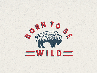 Born To Be Wild animation branding graphic design logo