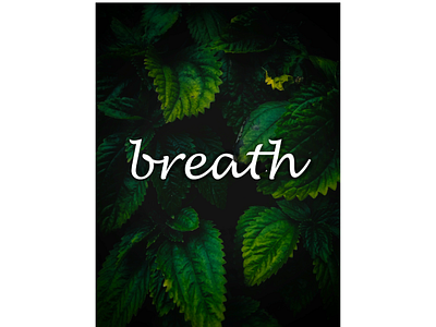 Breath in the Nature