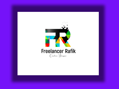 F R Logo Design company logo creative logo design f logo fn logo design freelancer rafik graphic design logo logo design modern logo n logo rafikhassan87