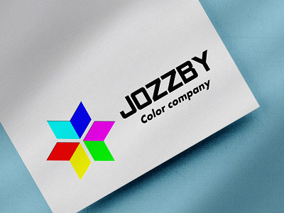 Color company logo design