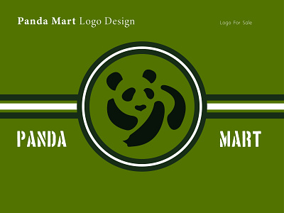 Panda logo Design business logo company logo creative logo design graphic design illustration logo logo design modern logo panda logo panda mart panda mart logo rafikhassan87