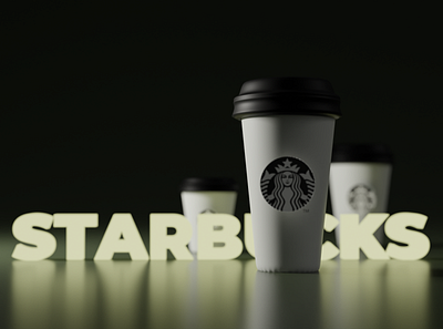 ⭐️ bucks 3d blender brand coffee star bucks