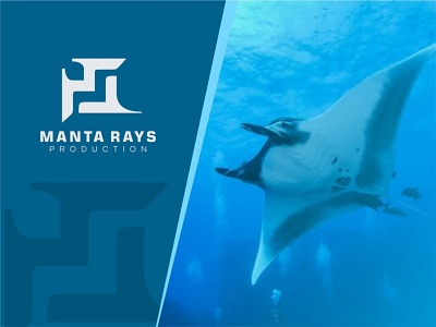 Manta Rays Production branding graphic design logo