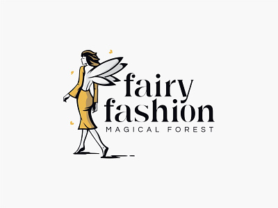 Fairy Fashion Logo branding design fashion graphic design illustration logo logos mascot vector